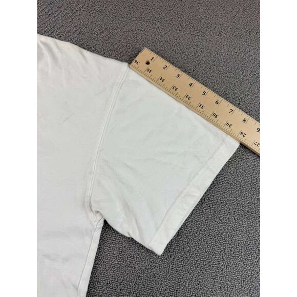 VTG Warner Bros Studio Store T Shirt XL 1999 Embroidered Looney Tunes White - Picture 11 of 12